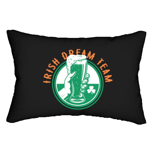 Irish Dream Drinking Team Lumbar Pillows