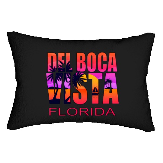 Del Boca Vista Retirement Community Novelty Lumbar Pillows