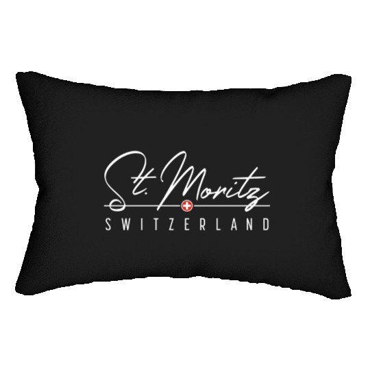 St Moritz Switzerland For Lumbar Pillows
