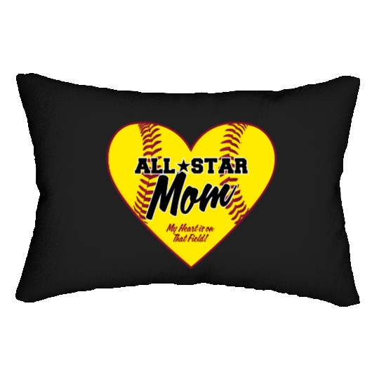 All-Star Softball Mom Lumbar Pillows