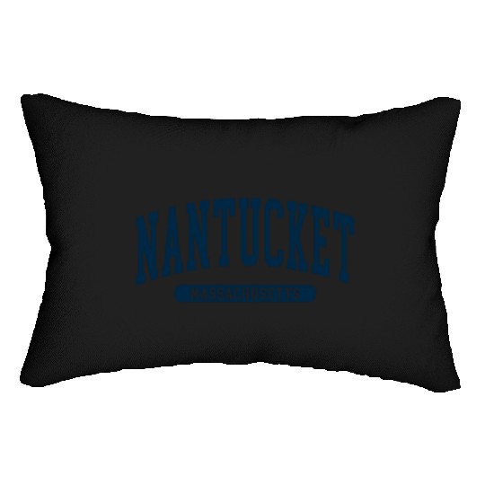 Nantucket Massachusetts Lumbar Pillows