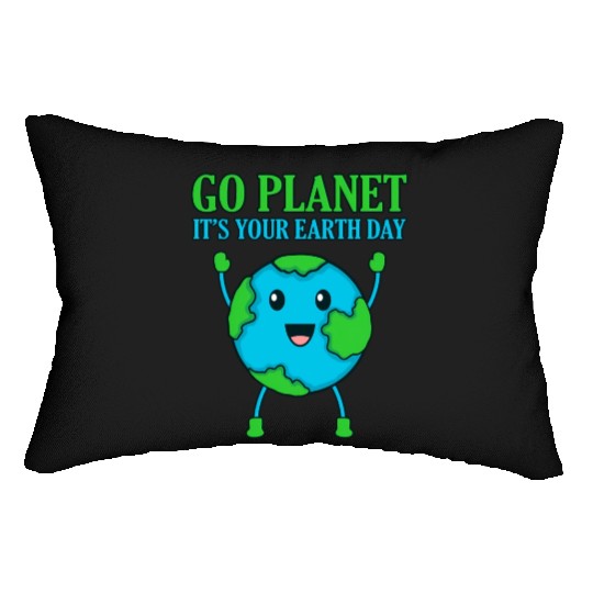 It'S Your Earth Day Planet Save Earth'S Day Lumbar Pillows