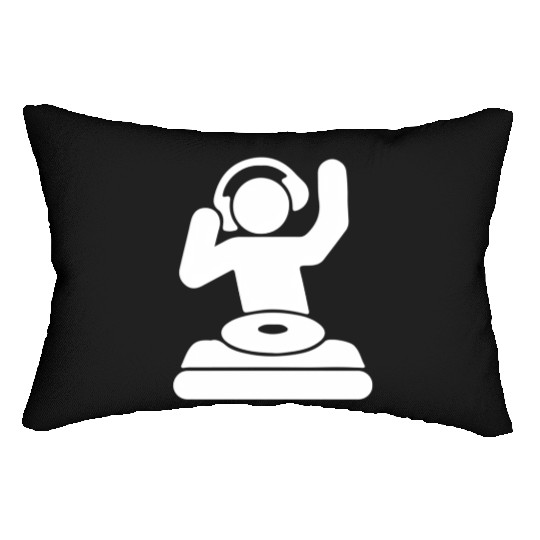 Dj Turntable Dj Vinyl Music Mixer Lumbar Pillows
