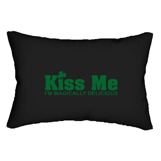 Kiss Me I'm Magically Delicious Lumbar Pillows