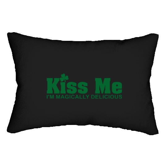 Kiss Me I'm Magically Delicious Lumbar Pillows