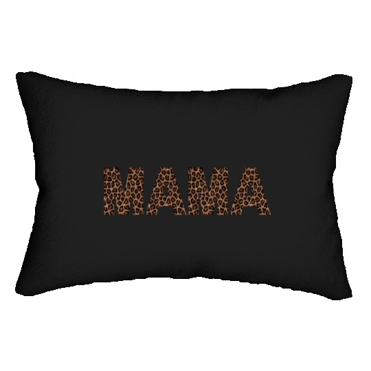 Mama mother's day Leopard design Lumbar Pillows