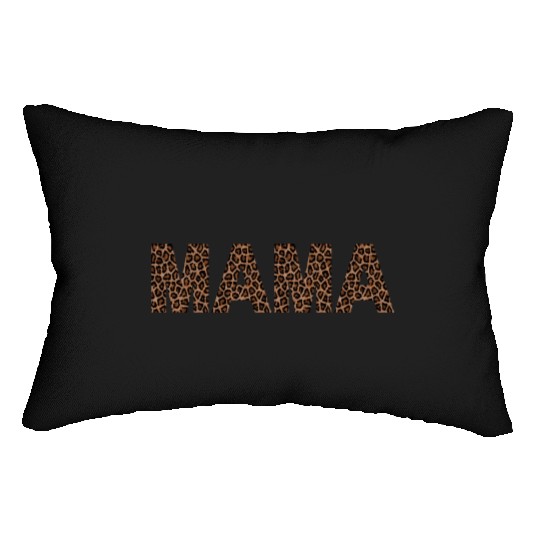 Mama mother's day Leopard design Lumbar Pillows