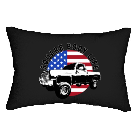 Squarebody Truck 4X4 Square Body Lumbar Pillows