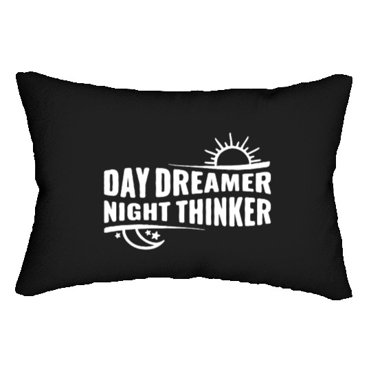 Day Dreamer Night Thinker Lumbar Pillows