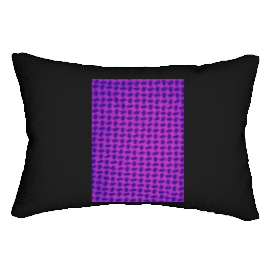 Purple Arabic Scarf Lumbar Pillows