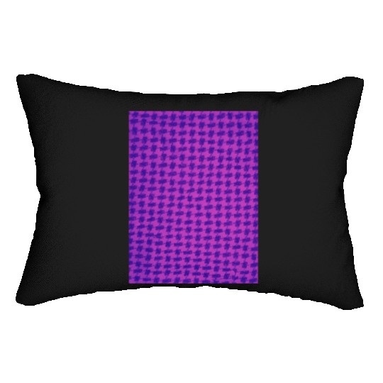Purple Arabic Scarf Lumbar Pillows