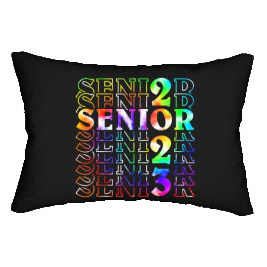 Senior Graduation 23 Men Girl Class of 2023 Senior Lumbar Pillows