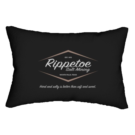 Rippetoe Salt Mining Est 1978 Lumbar Pillows