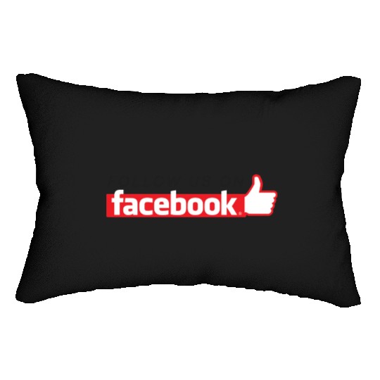 Facebook friends Lumbar Pillows