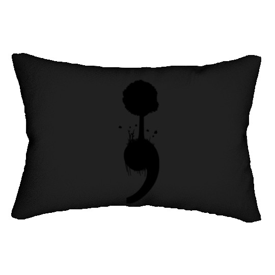 Semicolon Tree Suicide Depression Prevention Lumbar Pillows
