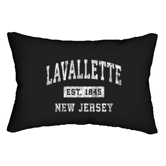 Lavallette New Jersey Nj Established Sports Lumbar Pillows