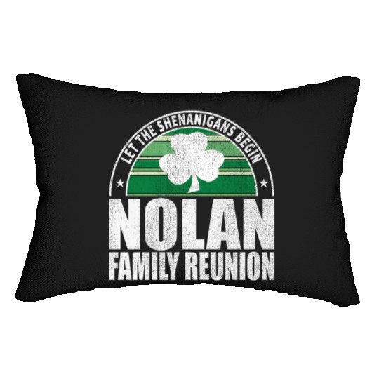 Nolan Family Reunion Irish Lumbar Pillows