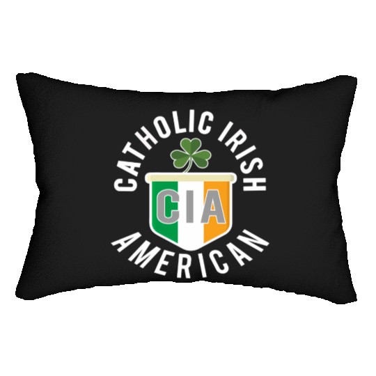 Catholic Irish American St Patric Day Lumbar Pillows