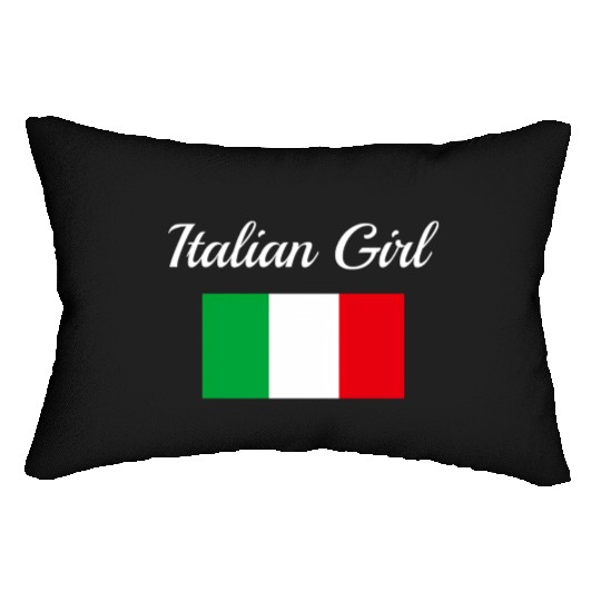 Italian Flag Italy Pride Italian-American Lumbar Pillows