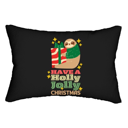 Have A Holly Jolly Christmas Lumbar Pillows