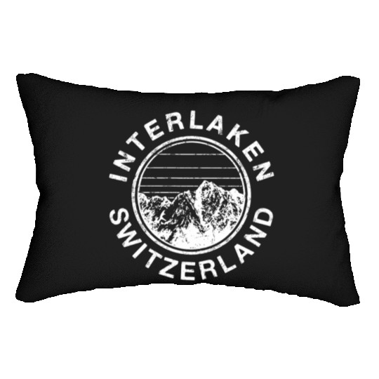 Switzerland Interlaken i Lumbar Pillows