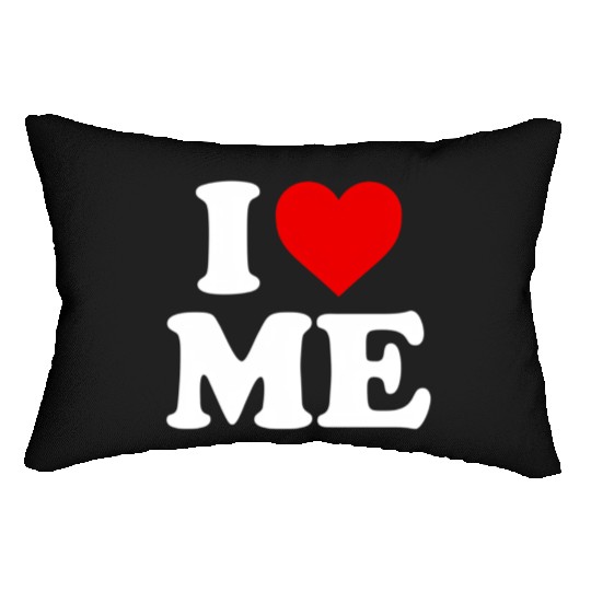 I Love Me Heart Maine Lumbar Pillows