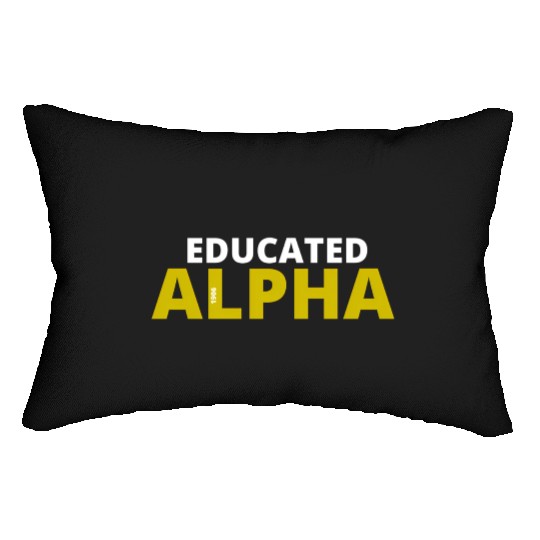 Educated Alpha 1906 Apa Fraternity For Lumbar Pillows