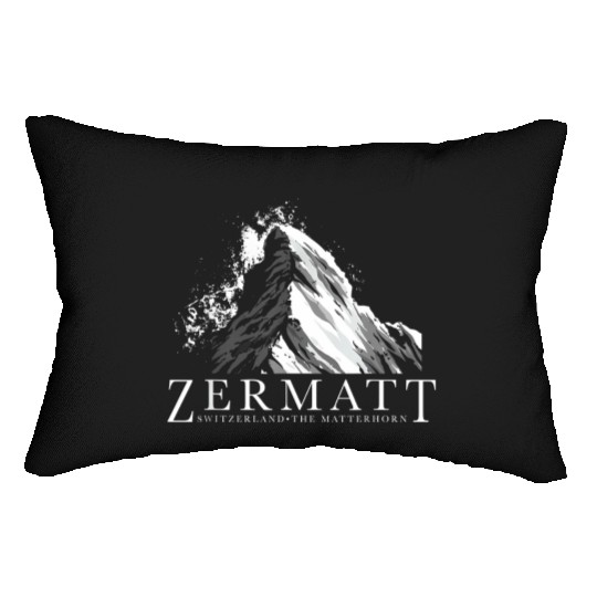 Switzerland Thes Matterhorn Zermatts Lumbar Pillows