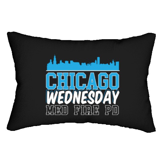 Chicago Wednesday Med Fire Pd Chicago yline Lumbar Pillows
