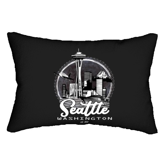 Seattle Pacific Northwest Emerald City Lumbar Pillows