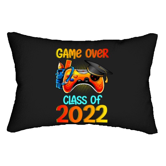 Game Over Class Of 2022 Video Games Graduation Lumbar Pillows