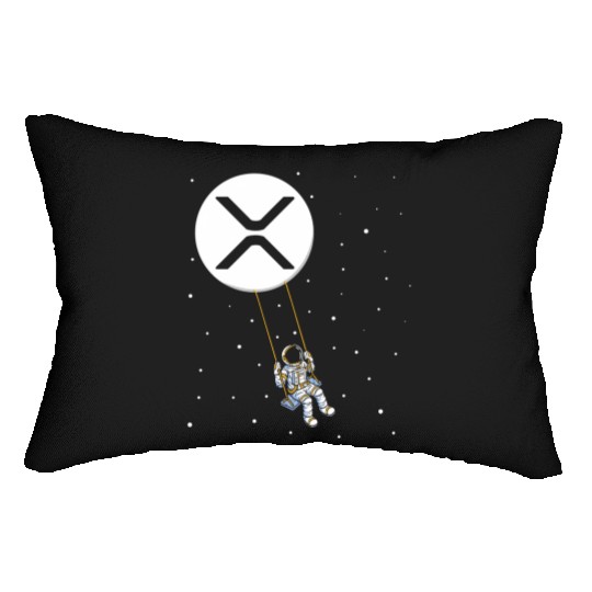 Ripple Swing Xrp Trader Cryptocurrency Moon Lumbar Pillows