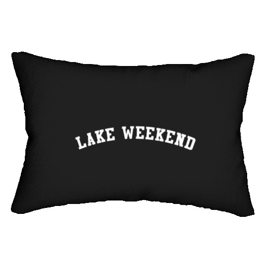 Lake Weekend Lumbar Pillows
