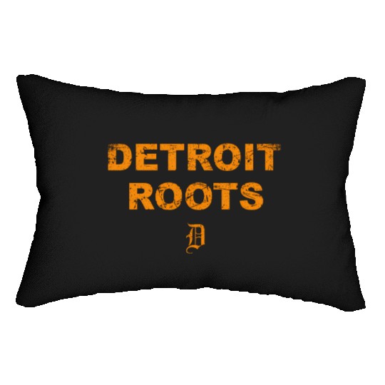Detroit Roots Lumbar Pillows