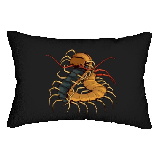 Illustration Insect Lumbar Pillows