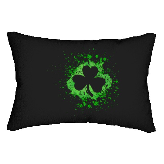 2-Sided Erin Go Bragh Shamrock Celtic Knot And Lumbar Pillows