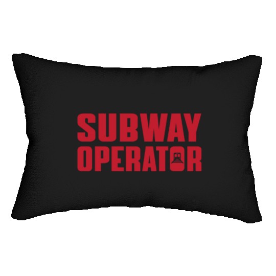 Great Subway Operator Apparel Subway Train Driver Lumbar Pillows