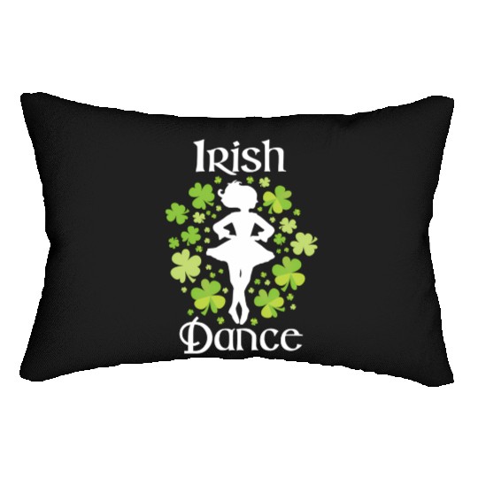 Irish Dance - Irish Dancer Ceili Reel Dance Lumbar Pillows
