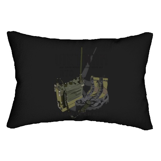 Vietnam Veteran Radio Operator Lumbar Pillows