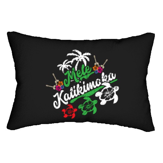 Mele Kalikimaka - Fun Merry Lumbar Pillows