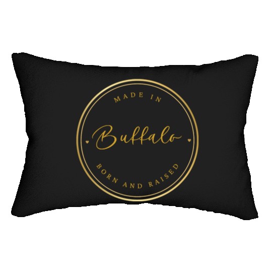 Made in Buffalo: Born and Raised Lumbar Pillows