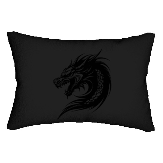 Dragon Mythical Fantasy Serpent Lumbar Pillows