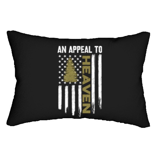 An Appeal To Heaven Pine Tree Flag Gamerican Lumbar Pillows