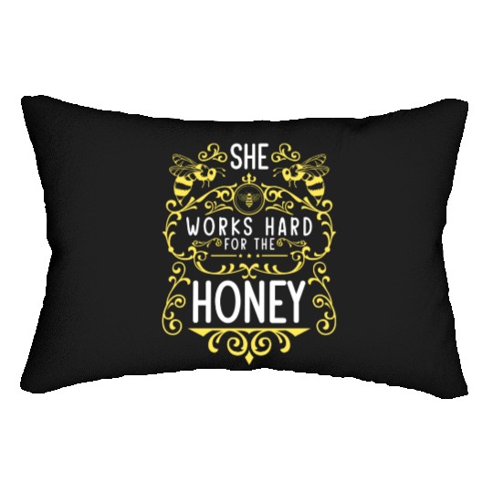 Bee Honey Bee Animal Lumbar Pillows