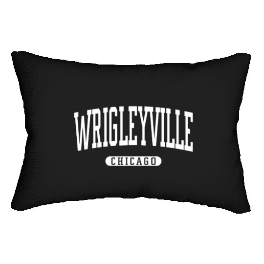 Wrigleyville Chicago Lumbar Pillows