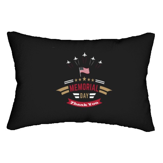 national america memorial day Lumbar Pillows army for you
