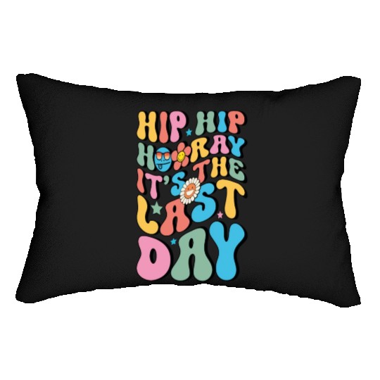 Last Day of School teacher Hello Summer Teacher Lumbar Pillows