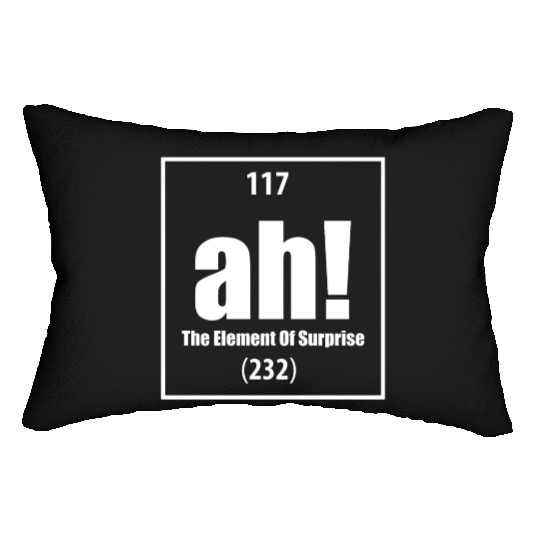 AH The Element of Surprise Lumbar Pillows