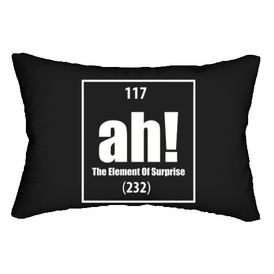 AH The Element of Surprise Lumbar Pillows