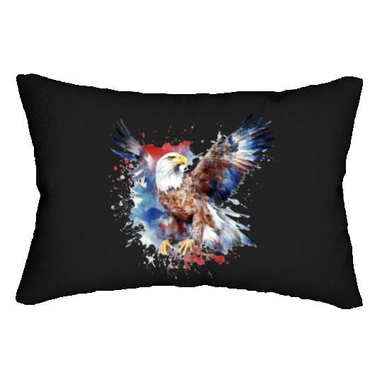 Eagle 4Th July Independent Day Lumbar Pillows